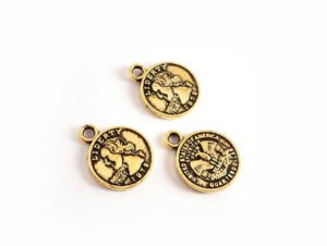 Chrm021G Metal Charm
