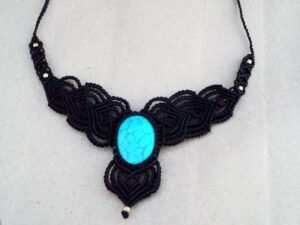McrNck006 Macrame Necklace
