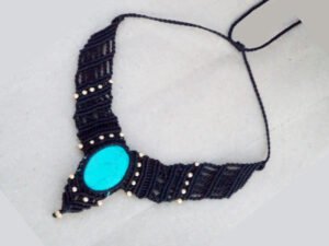McrNck007 Macrame Necklace