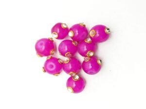 Beads with Kundan