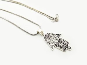 Antique Silver Pendant Necklace