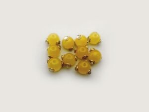 GlKdn010 Beads with Kundan