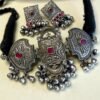 Antique Silver Choker Necklace