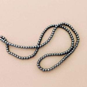Gunmetal Bead