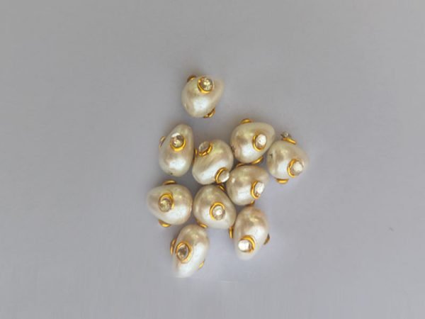 Beads with Kundan