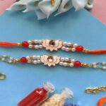 Lotus Couple Rakhi