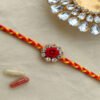 Braided Rose Rakhi