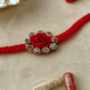 Braided Rose Rakhi