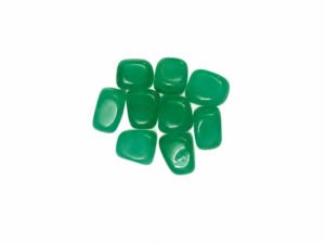 Emerald Green Tumble Glass Beads Emerald Green Tumble Glass Beads