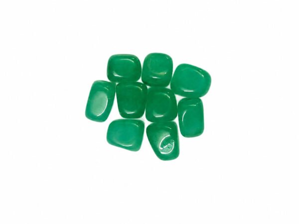 Emerald Green Tumble Glass Beads Emerald Green Tumble Glass Beads