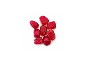 Magenta Tumble Glass beads