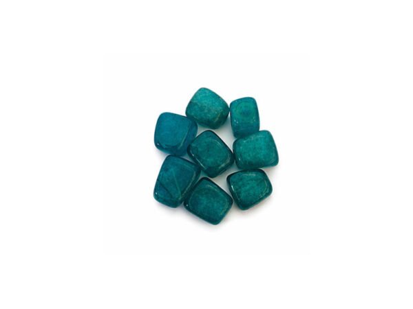 Blue Tumble Glass Beads Blue Tumble Glass Beads