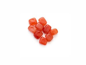 Orange Glass Tumble Beads Orange Glass Tumble Beads