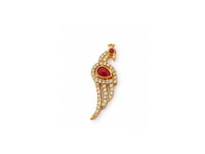 Gold Plated Peacock Pendant Gold Plated Peacock Pendant