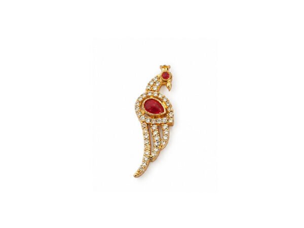 Gold Plated Peacock Pendant Gold Plated Peacock Pendant