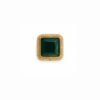 Square Rounded Pendant Gold Plated Square Pendant