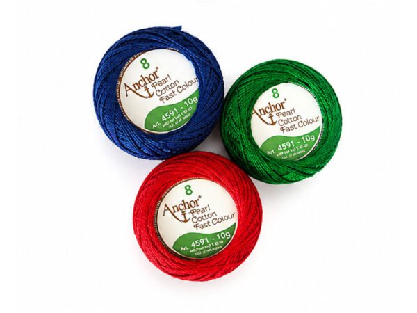 anchor cotton thread combo1 Assorted Cotton Thread Combo for Jewelry Making and Craft Work, 30g