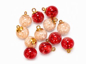 Roli Chawal Kumkum Dome Glass Bottles Roli Chawal Kumkum Dome Glass Bottles