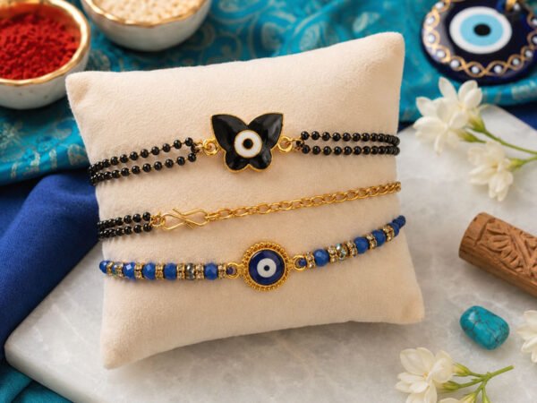 Evil Eye Couple Rakhi