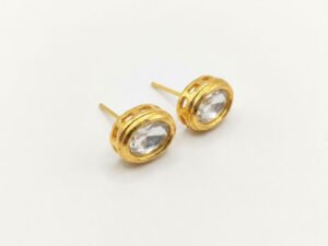 Meenakari Kundan Earring Studs