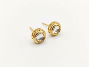 Meenakari Kundan Earring Studs